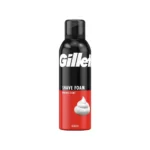 Ο αφρός ξυρίσματος Gillette βοηθά στην προστασία της επιδερμίδας σας για ένα βαθύ και άνετο ξύρισμα που αφήνει την επιδερμίδα λεία και απαλή. Η σύνθεση του βοηθά στην προστασία της επιδερμίδας, ενώ παράλληλα σας επιτρέπει βαθύ και αποτελεσματικό ξύρισμα.