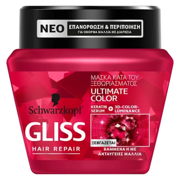 Gliss Μάσκα μαλλιών ultimate color 300ml