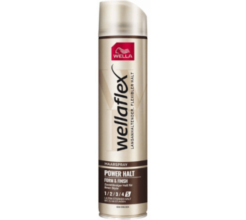 Wellaflex hair spray no5 power halt 250ml