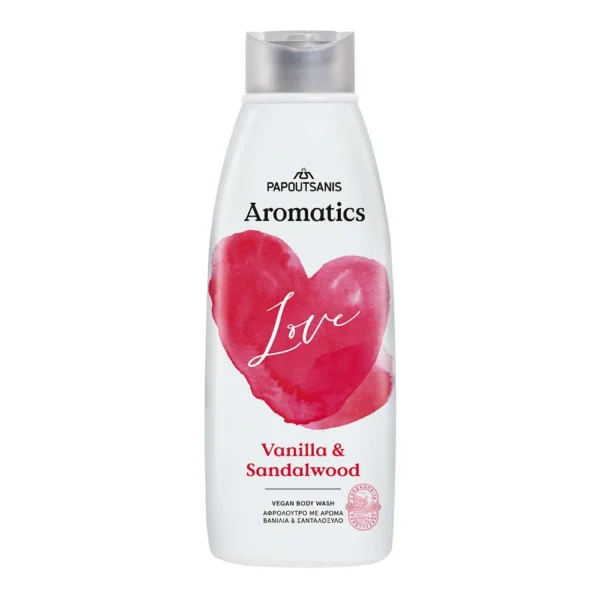 Papoutsanis aromatics αφρόλουτρο Love 600ml