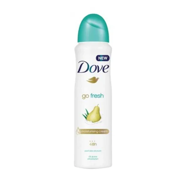 Dove spray 150ml pear & aloe vera