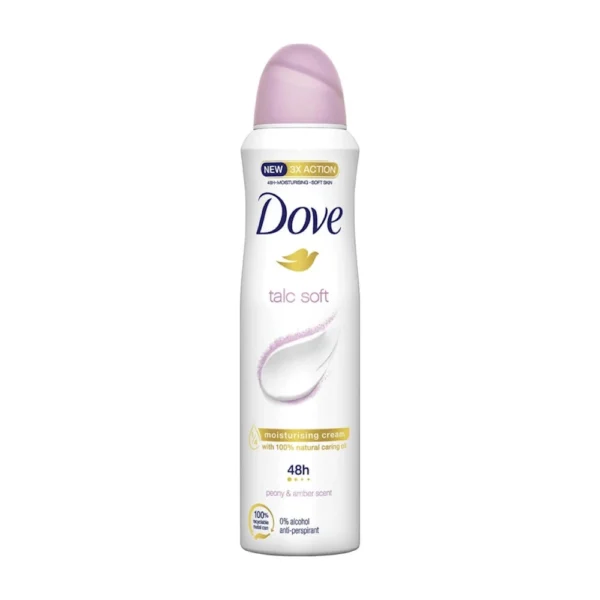 Dove spray 150ml talc soft