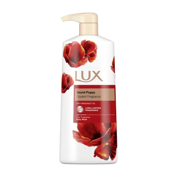 Lux αφρόλουτρο secret poppy 600ml