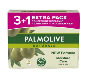 Palmolive Σαπούνι Naturals Ελιά 3+1 (4χ90g)