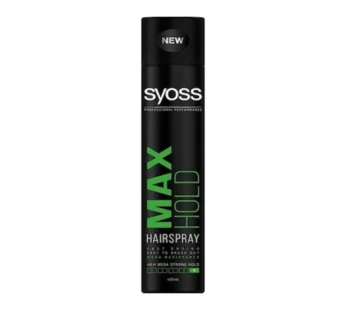 SYOSS Max Hold Λακ Μαλλιών για Μέγα Δυνατό Κράτημα 400ml