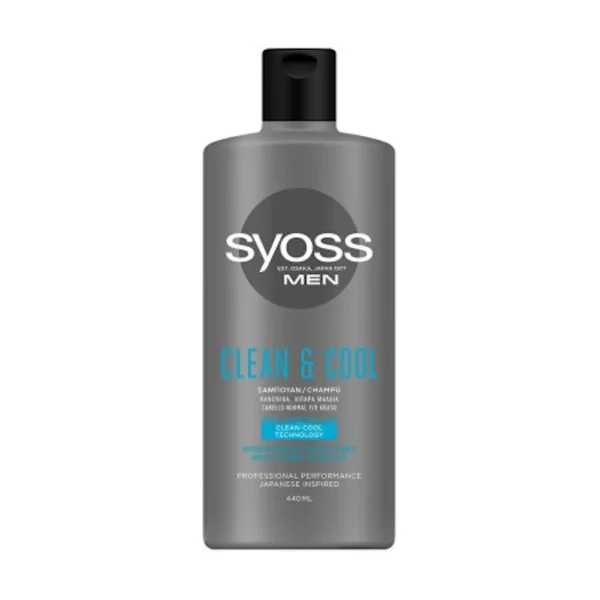 syoss shampoo men 440ml