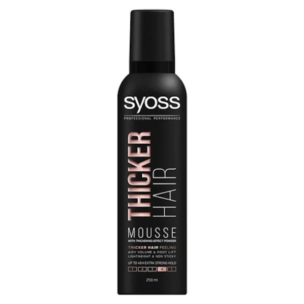 Syoss αφρός thcker hair no4