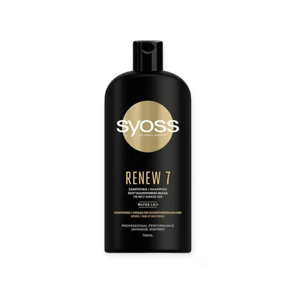 Syoss σαμπουάν renew7 750ml