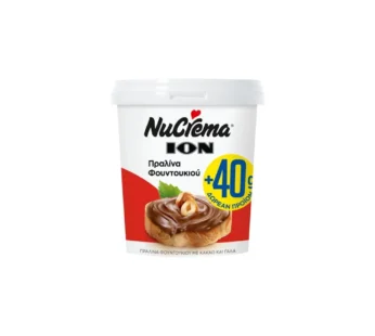 ΙΟΝ Nucrema Πραλίνα Φουντουκιού 380gr +40gr Δωρεάν Προϊόν