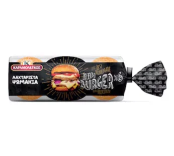 Καραμολέγκος Ψωμάκια Burgers 6τεμ 480gr