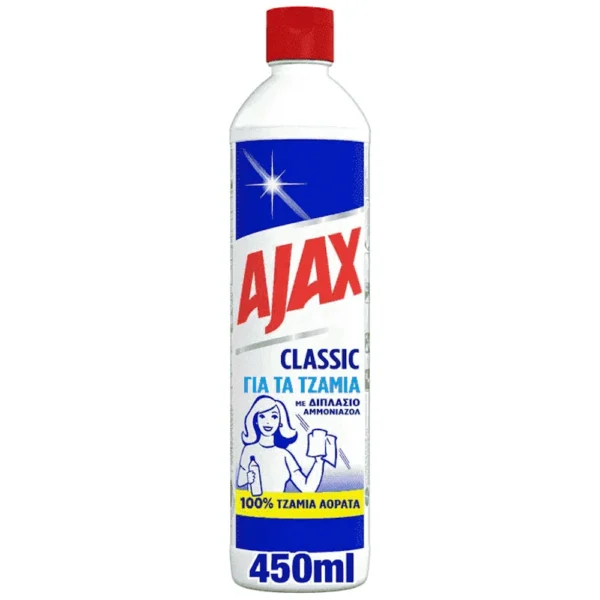 Ajax Καθαριστικό Τζαμιών Classic 450ml