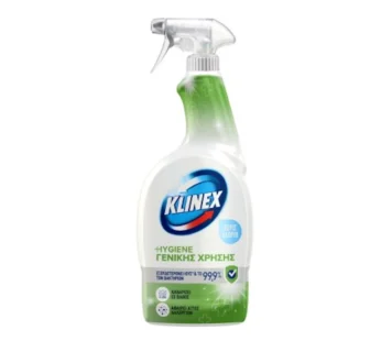 Klinex Hygiene Καθαριστικό Απολυμαντικό Σπρέι 4σε1 Γενικής Χρήσης Χωρίς χλώριο 750ml