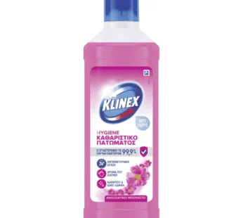 Klinex Hygiene Καθαριστικό Υγρό Πατώματος Ανοιξιάτικο Μπουκέτο Χωρίς Χλώριο 1lt