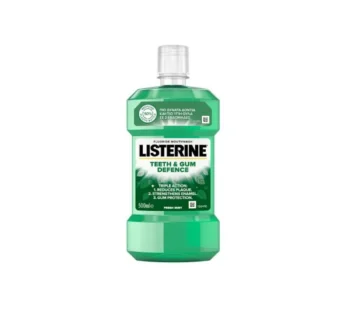 Listerine Teeth & Gum Defense Στοματικό Διάλυμα Fresh Mint 500ml