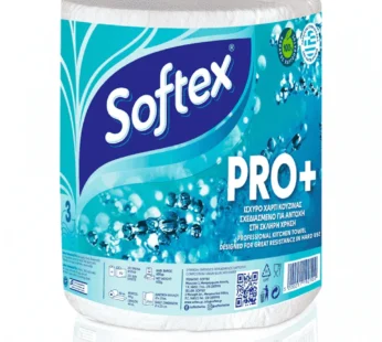 Softex Pro+ Ρολό Κουζίνας 3D 3πλό 600gr