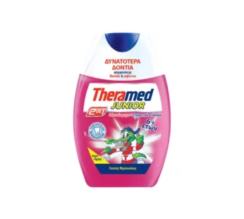 Theramed Οδοντόκρεμα  2in1 Junior 75ml με γεύση Φράουλα