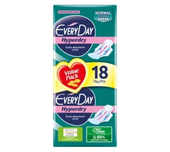 EveryDay Hyperdry Σερβιέτες Ultra Plus Normal 18τεμ