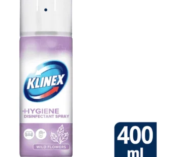 Klinex Hygiene Απολυμαντικό Σπρέι Wild Flowers Χωρίς χλώριο 400ml