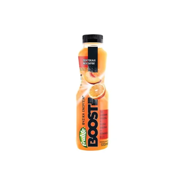 FRULITE Boost Φρουτοποτό Νεκταρίνι Πορτοκάλι 500ml