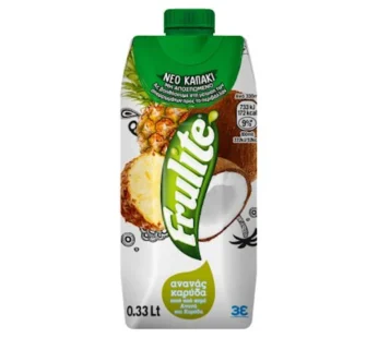 Frulite Χυμός Ανανάς & Καρύδα 330ml