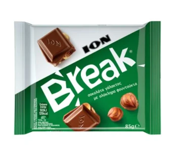 ION Break Σοκολάτα με Φουντούκια 85gr