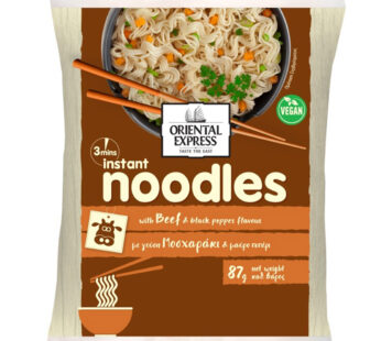 Noodles με Γεύση Μοσχάράκι 3′ Oriental Express 87gr