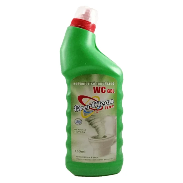 Everclean WC Gel με Άρωμα Πεύκο 750ml