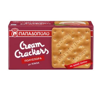 Παπαδοπούλου Cream Crackers Πολύσπορο 195gr