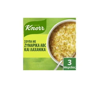 Knorr Σούπα με Ζυμαρικά ABC και Λαχανικά 82g