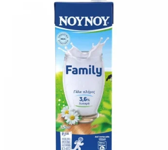 Νουνού Family Γάλα Πλήρες 1,5lt