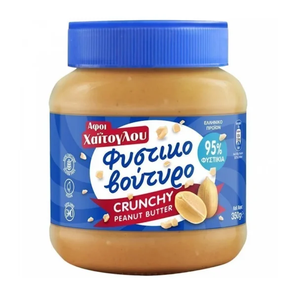 Χαιτογλου Φυστικοβούτυρο Crunchy 350gr