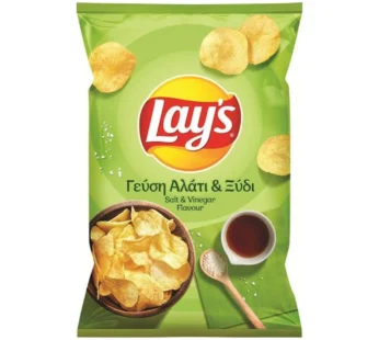 Lay’s Πατατάκια Αλάτι & Ξύδι 105gr