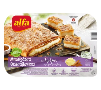 Alfa Μπουγάτσα Θεσσαλονίκης με Κρέμα 800gr