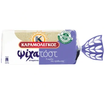 Καραμολέγκος Ψωμί Τοστ Ψίχα Σταρένιο 480gr