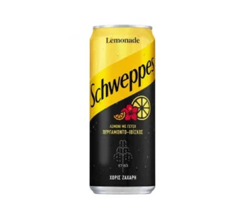 Schweppes Λεμονάδα με γεύση Περγαμόντο & Ιβίσκο 330ml