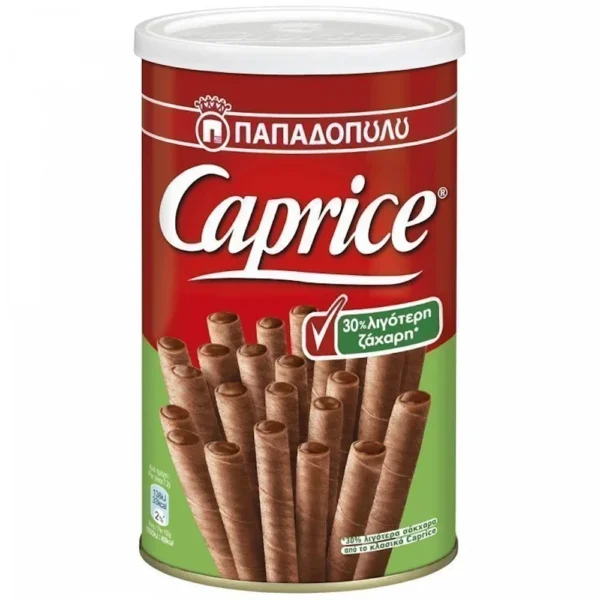 Caprice Πουράκια 30% Λιγότερη Ζάχαρη 250gr