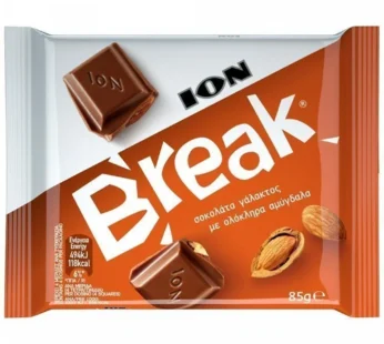 Ιon Break Σοκολάτα Αμυγδάλου 85gr