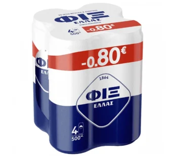 Φιξ Ελλάς Μπίρα Lager 4x500ml