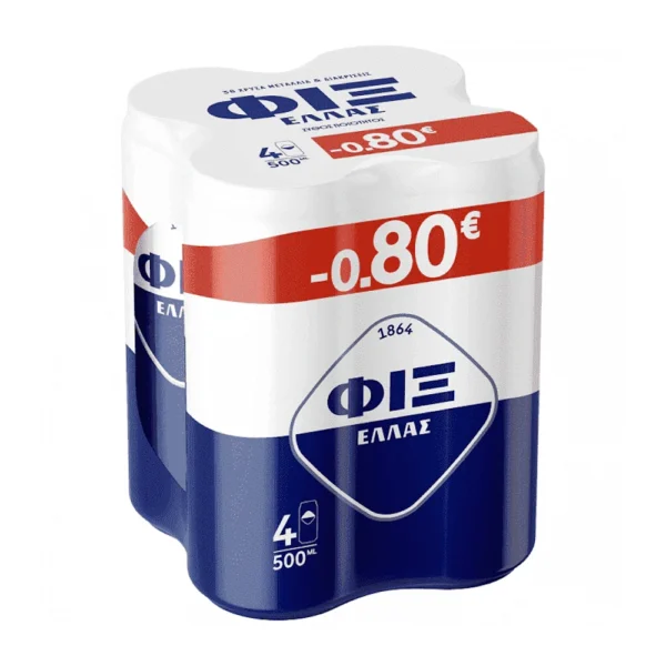 Φιξ Ελλάς Μπίρα Lager 4x500ml