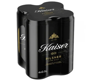 Kaiser Μπίρα 4x500ml