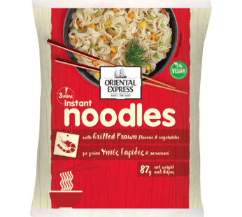 Noodles 3′ Ψητές Γαρίδες Oriental Express 87gr