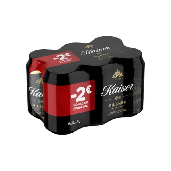 Kaiser Μπίρα Pilsner 6x330ml