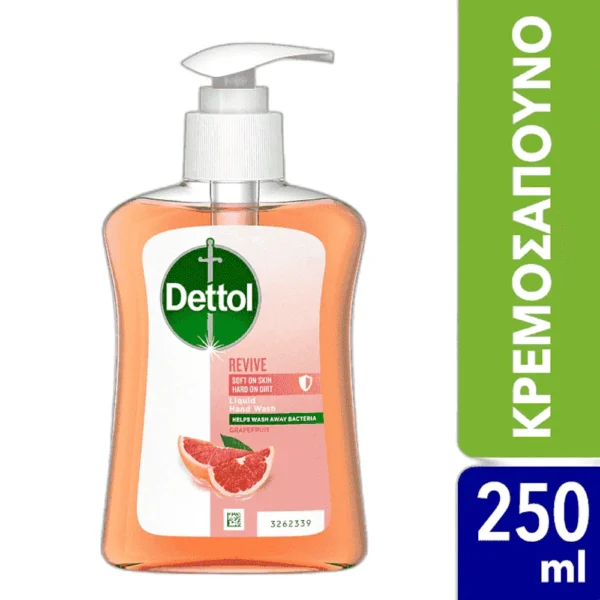 Dettol Κρεμοσάπουνο Αντλία Grapefruit 250gr