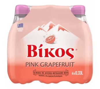 Βίκος Pink Grapefruit 6x330ml