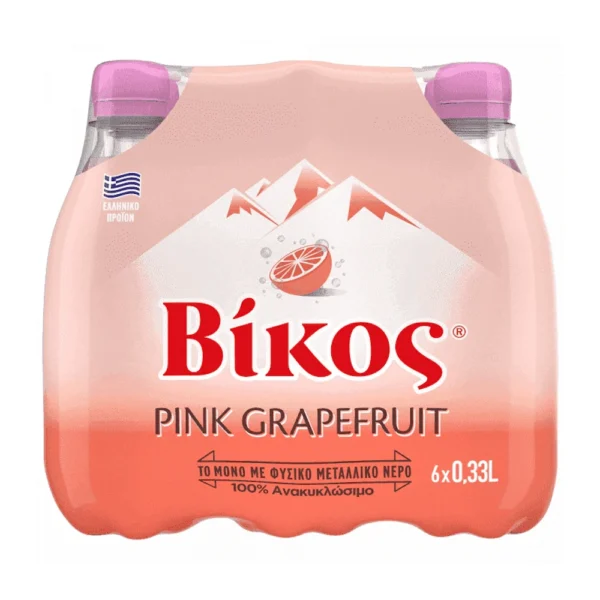 Βίκος Pink Grapefruit 6x330ml