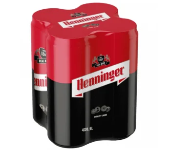 Henninger Μπίρα Κουτί 4x500ml