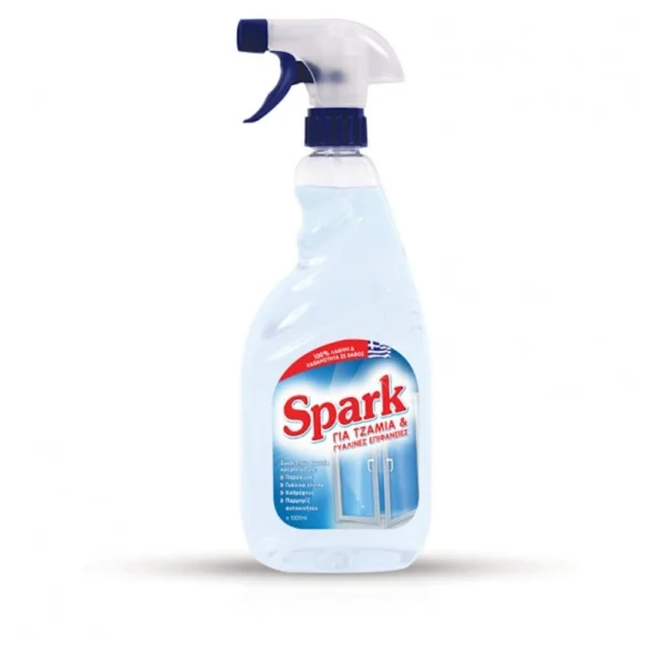 Spark Υγρό Τζαμιών Αντλία Crystal 750ml