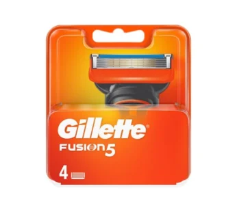 Gillette Fusion5 Ανταλλακτικές Κεφαλές Ξυρίσματος 4τεμ