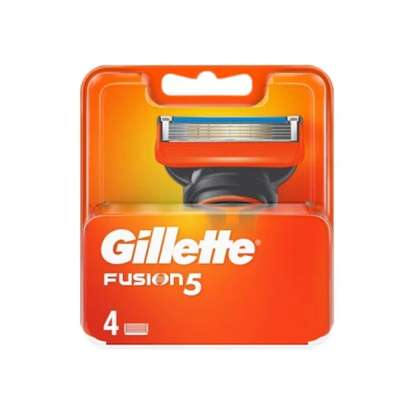 Gillette Fusion5 Ανταλλακτικές Κεφαλές Ξυρίσματος 4τεμ