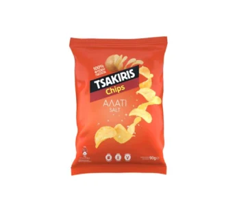 Tsakiris Πατατάκια με Αλάτι Vegan 80gr